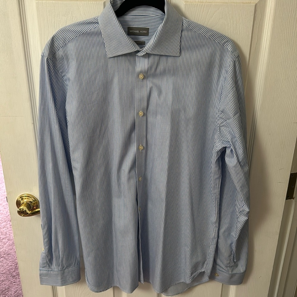 Michael kors NWOT men’s dress shirt size 16 34/35 never worn